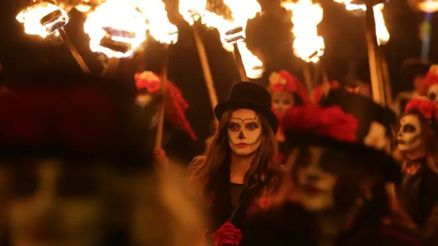 Участники шествия