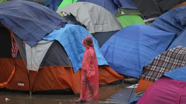 Мигранты в Мексике