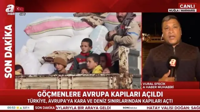 در فوریه ۲۰۲۰ تعداد نسبتا کمی از مهاجران سوری سعی کردند از مرز ترکیه به سمت یونان بروند