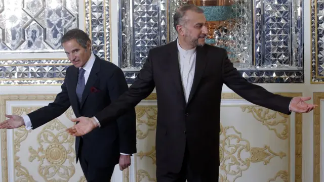 امیرعبداللهیان و رافائل گروسی