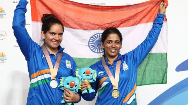 તેજસ્વીની સાવંત અને અંજુમ મૌદગીલ