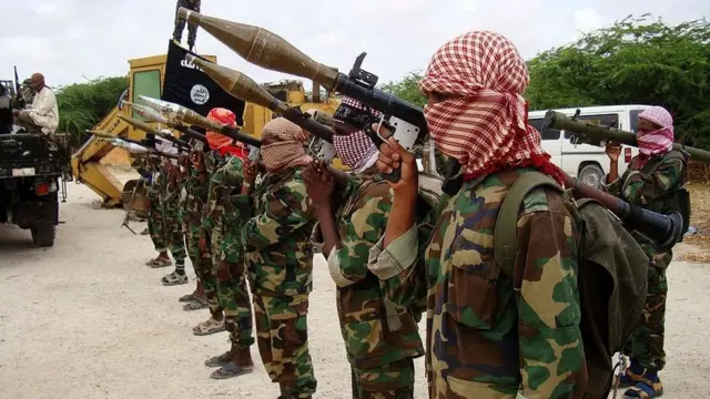 Al-Shabab fighters (file photo)