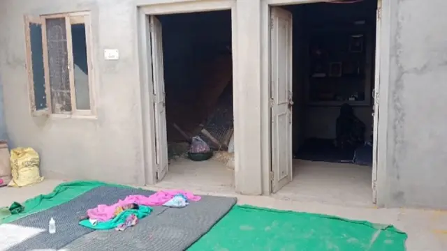 मृतक जगदीश का मकान