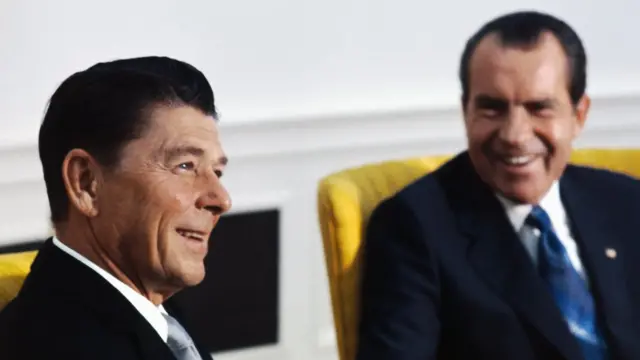 Ronald Reagan e Richard Nixonagen slot taruhan slotfotoagen slot taruhan slot1971