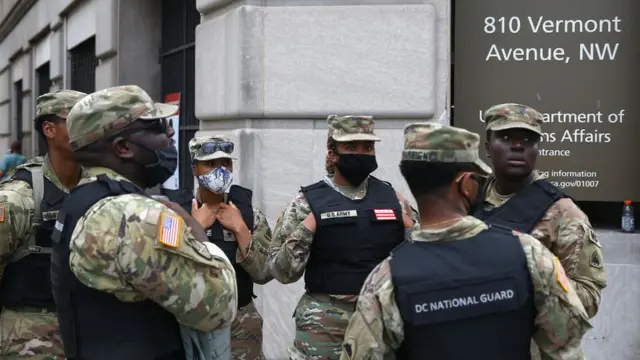 نیروهای گارد ملی در نیویورک