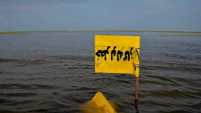 د سېلابي اوبو ډېروالي له کبله د ترکمن بندر لور ته لار تړل شوې