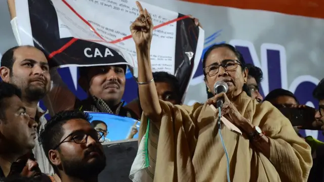 নাগরিকত্ব আইনের বিরুদ্ধে আগাগোড়া প্রতিবাদ জানিয়ে গেছেন মমতা ব্যানার্জি