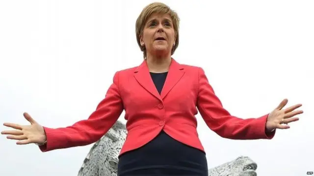 Nicola Sturgeon, a primeira-ministra escocesa