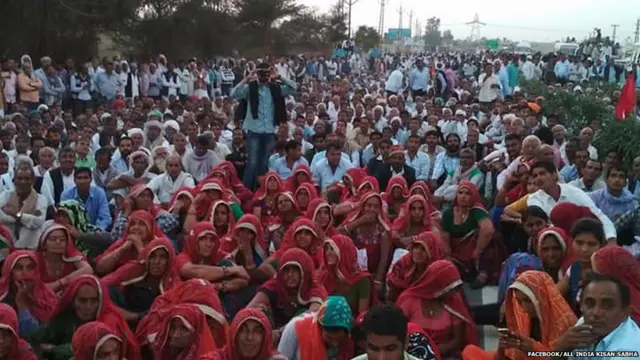 राजस्थान में किसान आंदोलन