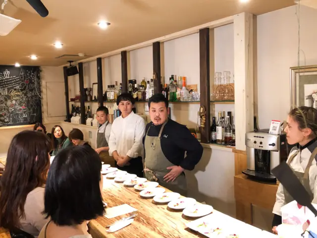 長野市で開催されたディナー会