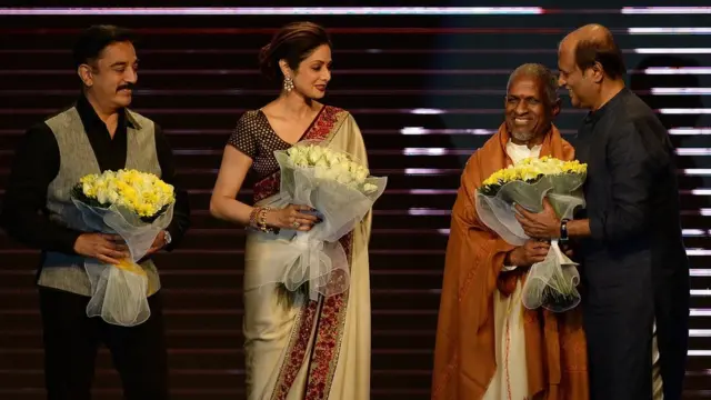 శ్రీదేవి, కమల్, రజనీ, ఇళచరాజా