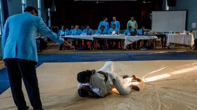 الجودو للعميان في الهند