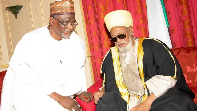 Hotunan ziyarar da Sheikh Dahiru Bauchi ya kai wa Buhari