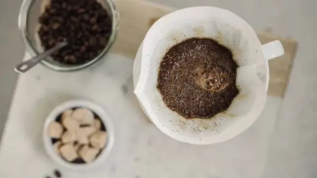 Melitta Bentz a fabriqué le premier filtre à café avec un morceau de papier provenant d'un cahier d'écolier de ses enfants.