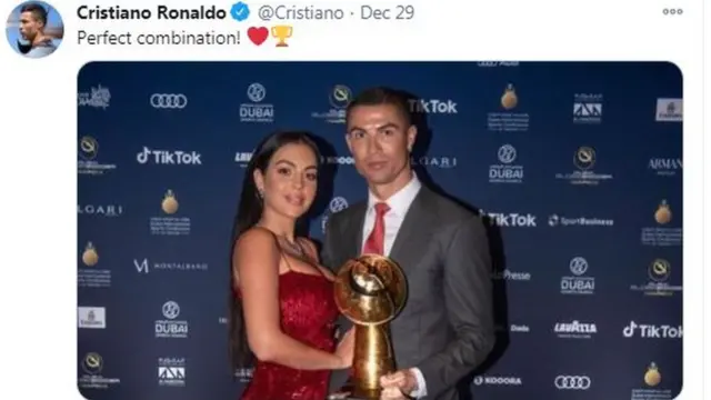 ২০২০ সালে ক্যালেন্ডার অনুযায়ী বছরে সর্বোচ্চ গোল করেন ৩৫ বছর বয়সী এই ফরোয়ার্ড।