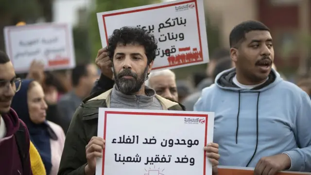تظاهرة في الرباط احتجاجا على ارتفاع الأسعار