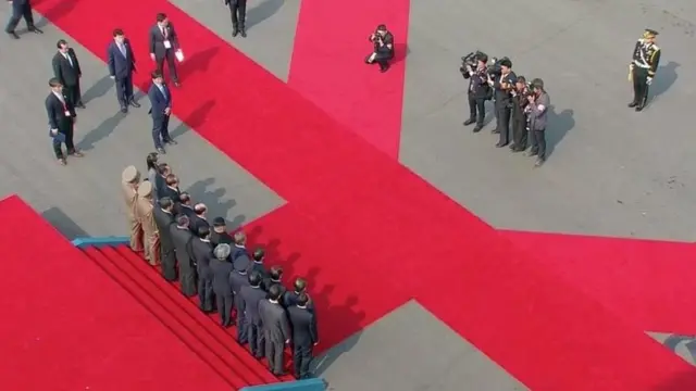 उत्तर कोरिया आणि दक्षिण कोरिया भेट