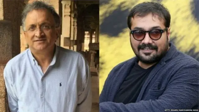 रामचंद्र गुहा आणि अनुराग कश्यप