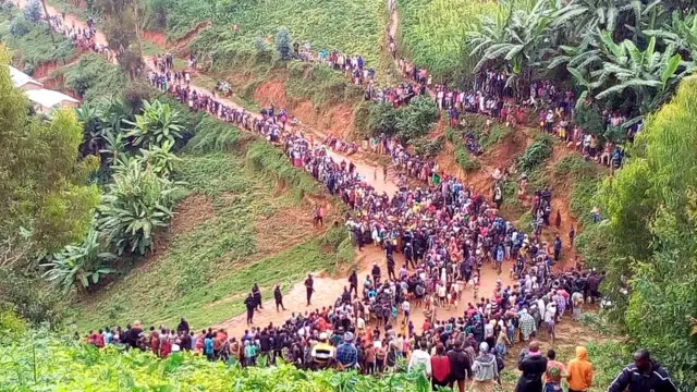 Abanshinzwe umutekano b'u Rwanda mu nkambi ya Kiziba