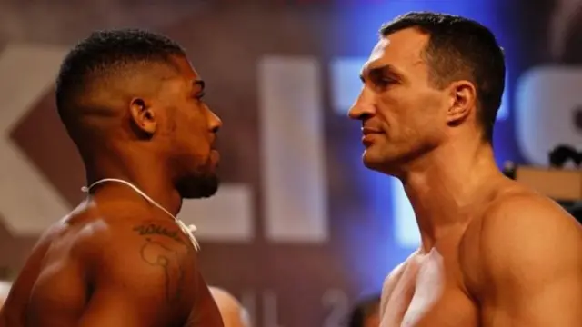 آنتونی جاشوا و ولادمیر کلیچکو