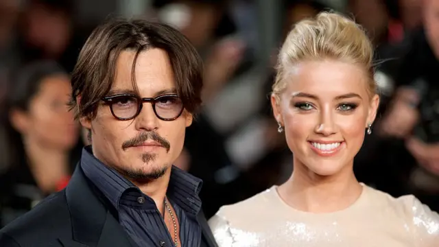 Johnny Depp y Amber Heard