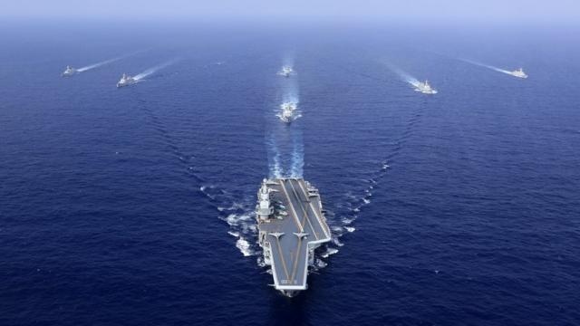 Китайский крейсер "Ляонин"