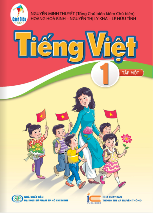 Sách Tiếng Việt lớp 1 bộ Cánh Diều