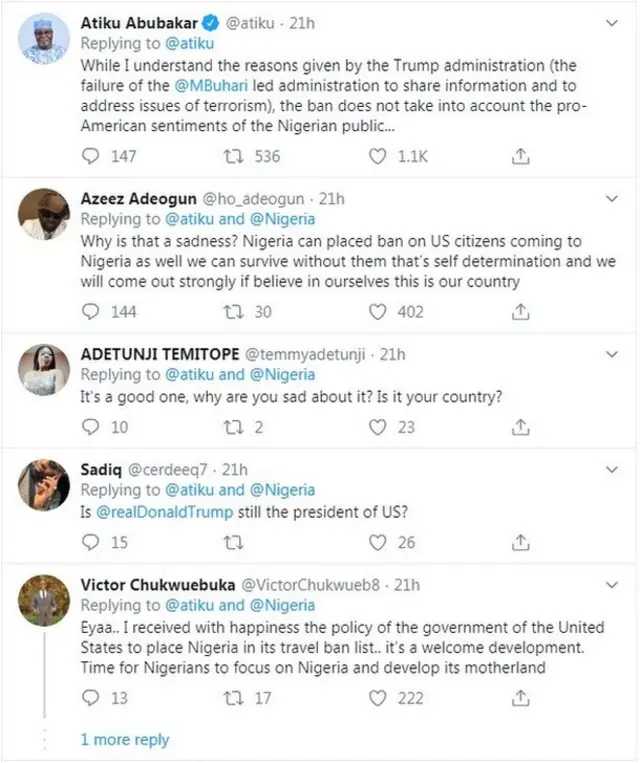 Esi si ọrọ Atiku