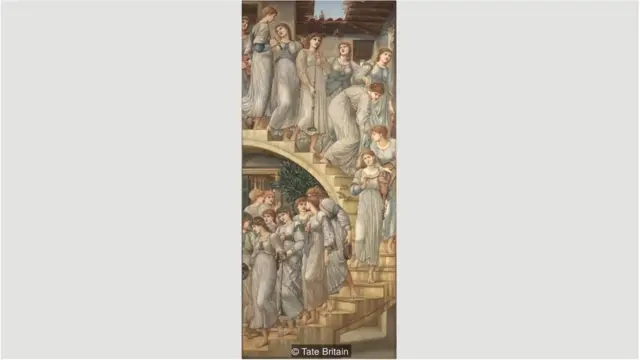 The Golden Stairs oleh Burne-Jones, 1880