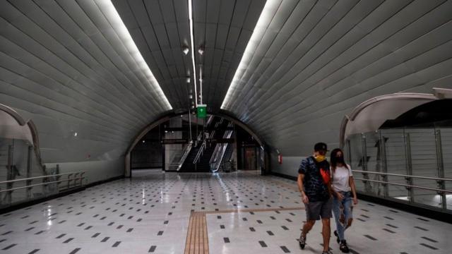 Estación de metro.