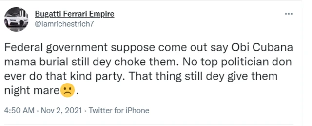 Obi Cubana: EFCC reveal why Obinna Iyiegbu dey with dem- See how Nigerians react