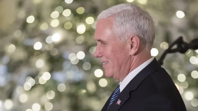 Vicepresidente de EE.UU., Mike Pence.