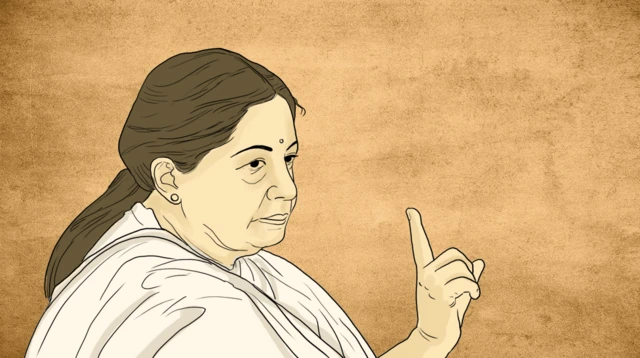 જયલલિતાનું રેખાંકન