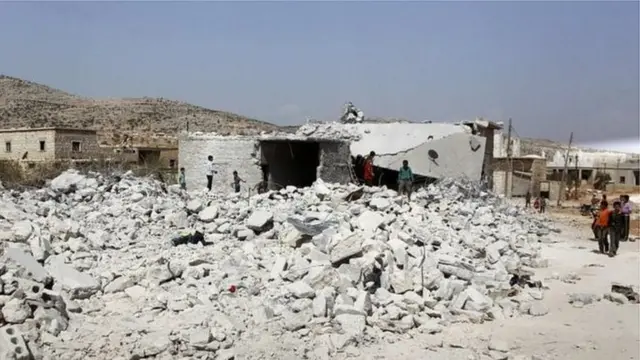 سوریه و روسیه همیشه گفته‌اند فقط شبه‌نظامیان را هدف قرار می‌دهند