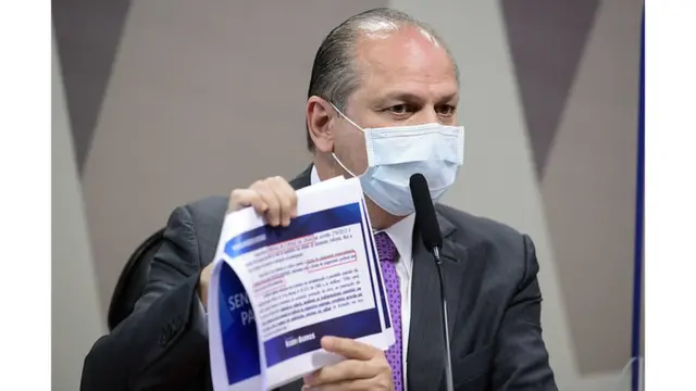 Ricardo Barros na CPI da Covid