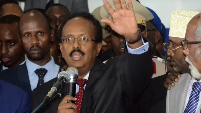 الرئيس الصومالي