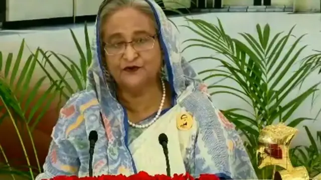 ভিডিওবার্তায় প্রধানমন্ত্রী শেখ হাসিনা ঈদের শুভেচ্ছা জানান।