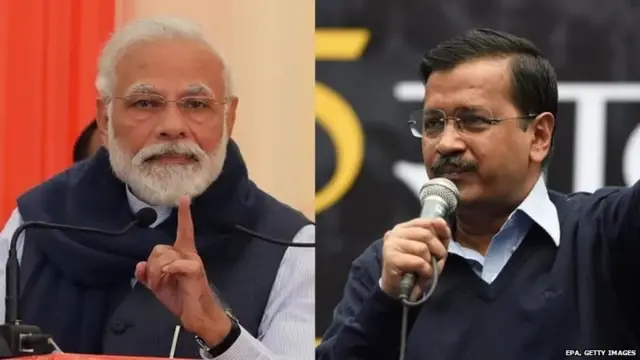 मोदी और केजरीवाल