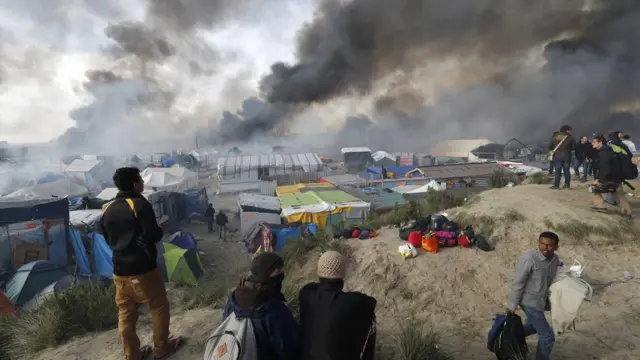 Calais, the Jungle, Prancis