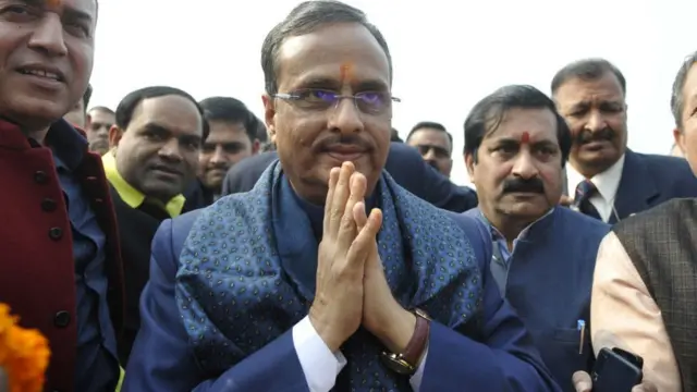 उप-मुख्यमंत्री दिनेश शर्मा