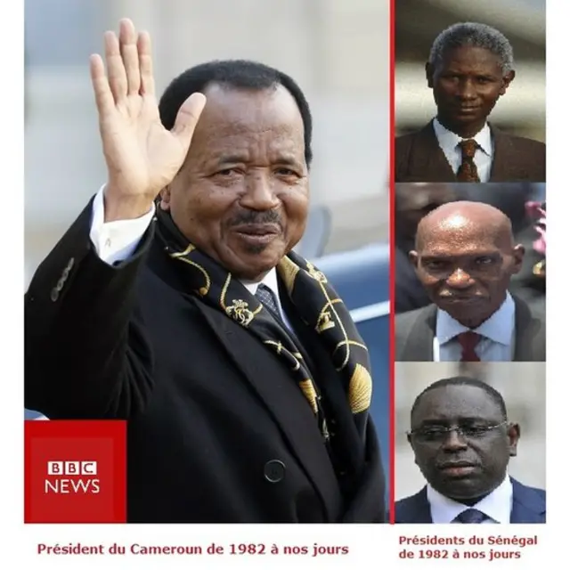 Paul Biya est arrivé au pouvoir trois ans après le départ de Senghor. Deux alternances se sont produites au Sénégal et trois présidents se sont succédés: Diouf, Wade et Macky Sall.
