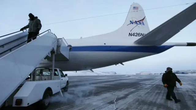 Operação da Nasa no Ártico