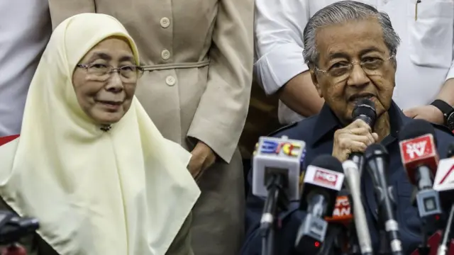 Wan Azizah Wan Ismail dan Mahathir Mohamad