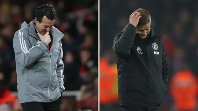 Unai Emry na Ole Gunnar Solskjaer