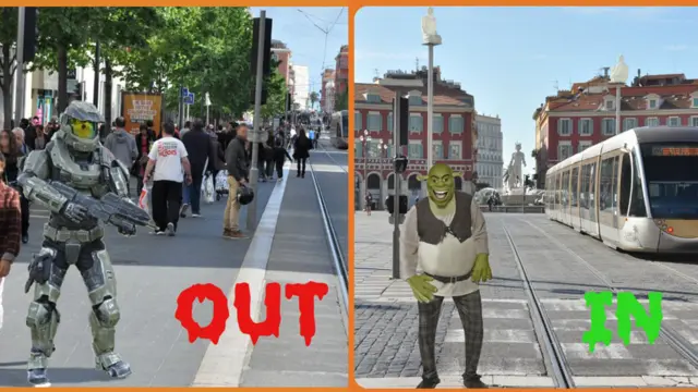 عکس پلیس از لباس نامناسب هالووین