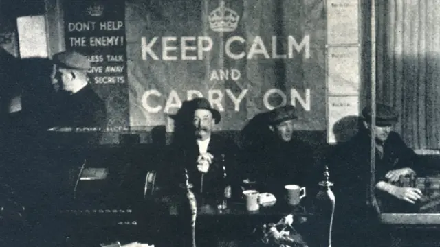 Keep Calm and Carry On - сдержанные британцы редко впадают в панику