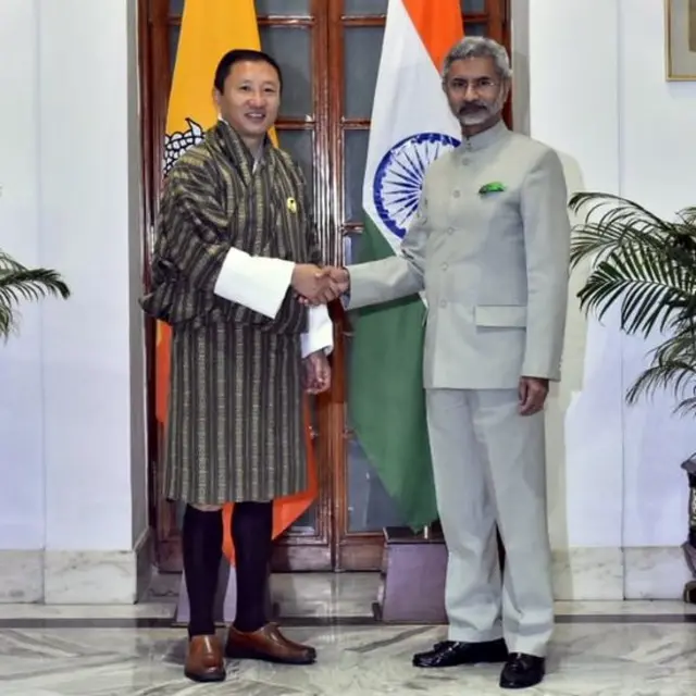 দিল্লিতে গত সপ্তাহে ভারত ও ভুটানের পররাষ্ট্রমন্ত্রীরা