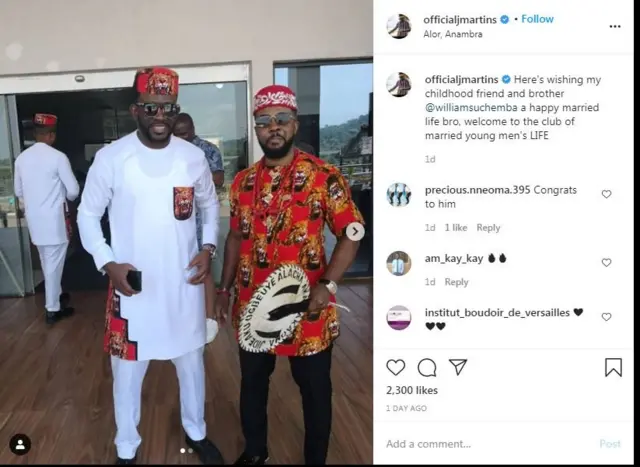 Instagram/officialjmartins