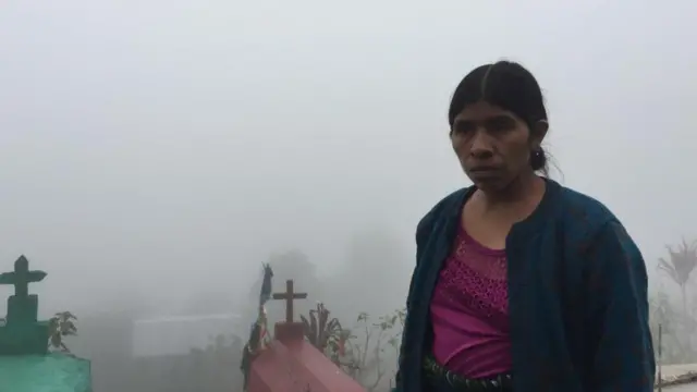 Catarina, madre del fallecido Felipe Alonzo-Gómez