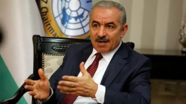 Waziri mkuu wa Palestina Mohammed Shtayyeh